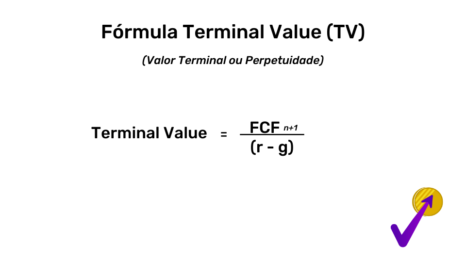Terminal Value Valor da Perpetuidade Fluxo de Caixa Descontado
