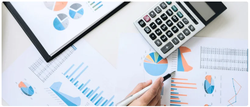 Detalhes de valuation para ecommerce em gráficos e fórmulas