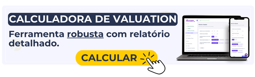 Calculadora de valuation da Valutech 