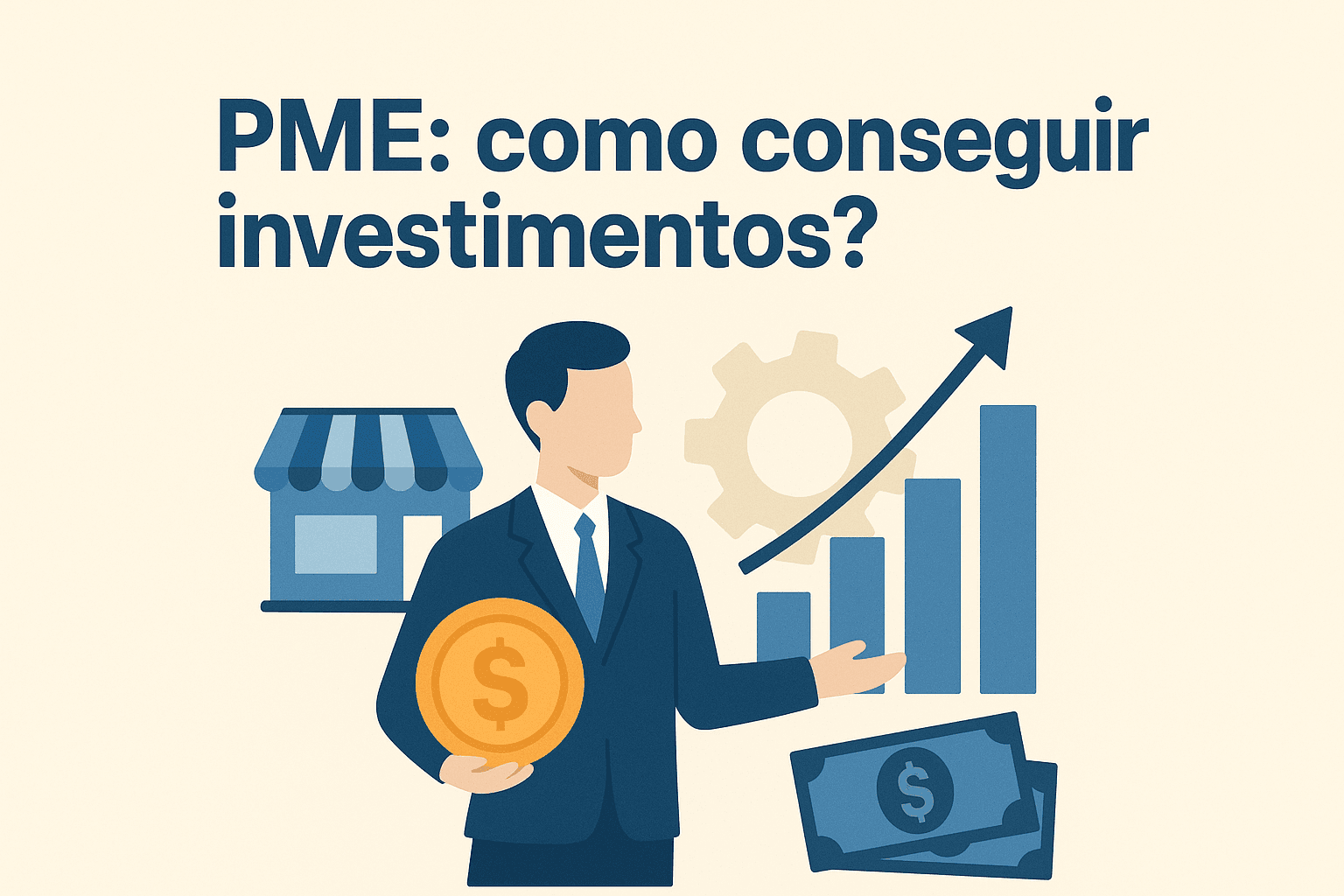como conseguir investimentos para minha empresa?