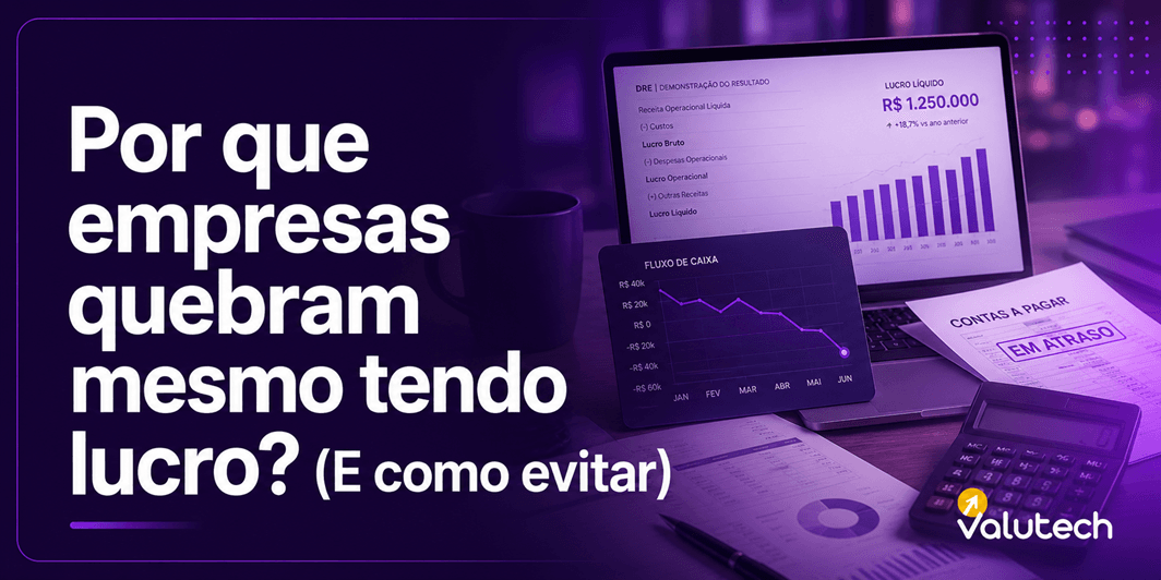 por que empresas quebram mesmo tendo lucro